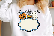Personalized Ghost Pumpkin Halloween, an Illustration by Craft Nest (Thumbnail 4 of 6)