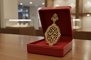 Romantic Wooden Laser Cut Earring, an Object Graphic by Designer_Momina (Thumbnail 3 of 5)