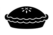 Homestyle Pie Silhouette Set, an Object Graphic by Designs_River (Thumbnail 2 of 3)