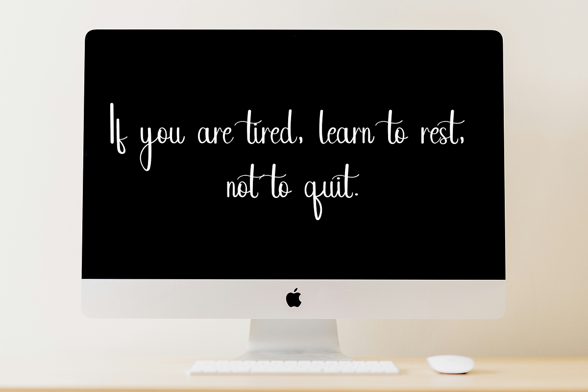 Saturday, a Handwritten Font by FreshTypeINK (Photo 6 of 8)
