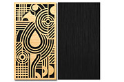 Modern Geometric Panel SVG, an Object Graphic by DreamCafeArt (Thumbnail 2 of 4)