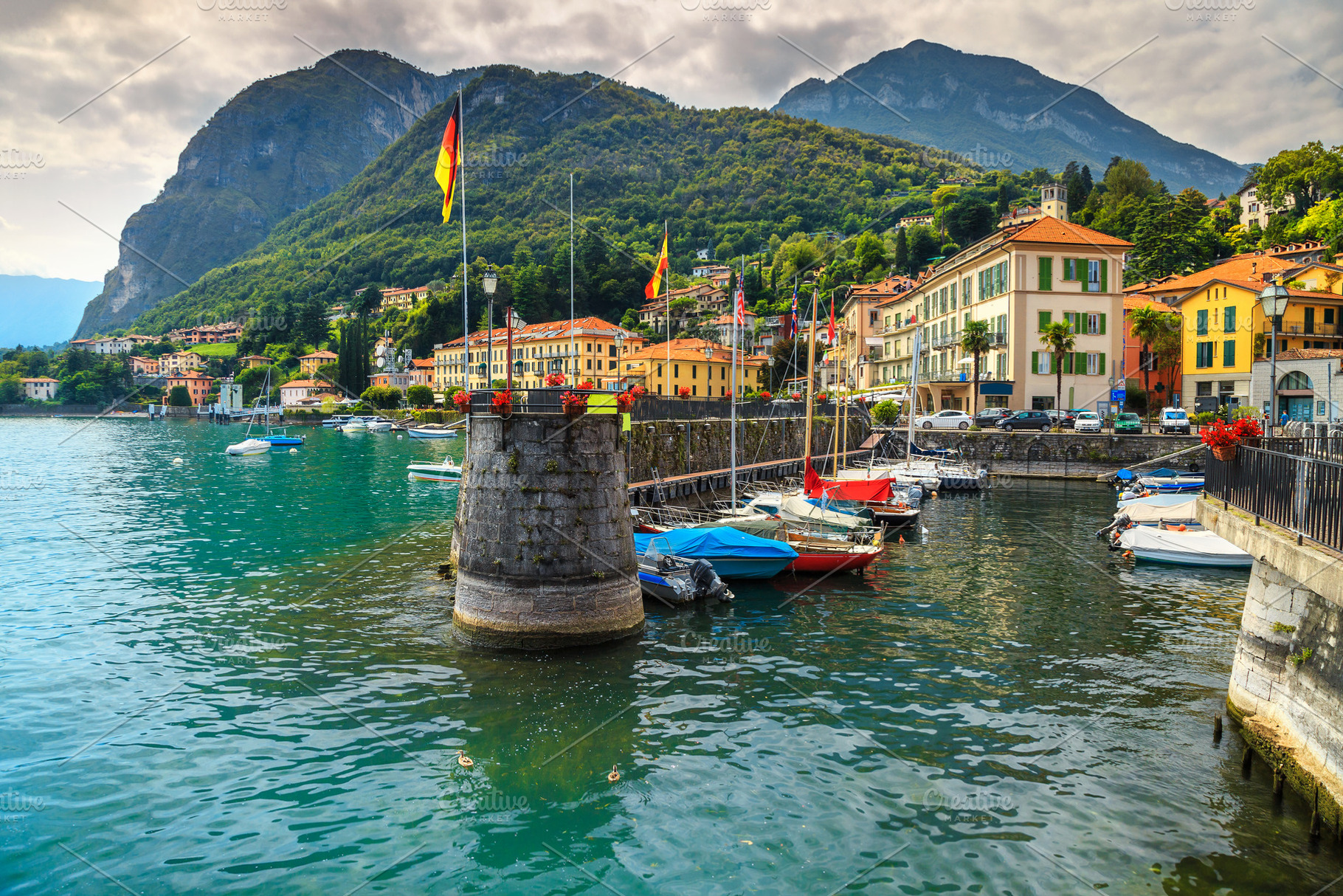 Wonderful cityscape and harbor, an Architecture Photo by Alpine Dreams