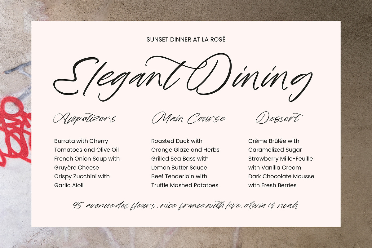 Rustic Diary Elegant Script Font, a Script Font by stylishtype.co (Photo 8 of 20)