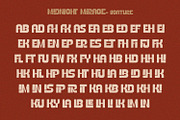 Midnight Mirage - Rough Display, a Script Font by Alpaprana (Thumbnail 9 of 10)