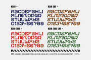ROBMAX-36 Futuristic Font Family, a Sans Serif Font by Enxyclo Studio (Thumbnail 6 of 10)