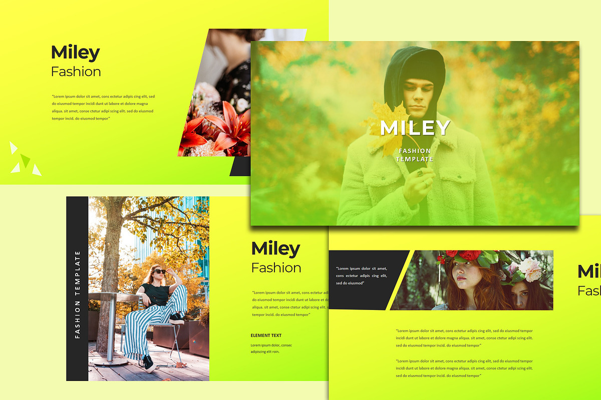 Miley Fashion Presentation Template, a Presentation Template by Overcloud (Photo 1 of 4)