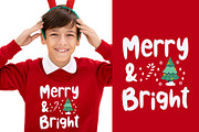 Christmas Holiday Font, a Handwritten Font by KengGraphic (Thumbnail 7 of 11)