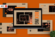 Boxing - Sport Powerpoint, a Presentation Template by Deepslide Studio (Thumbnail 1 of 6)