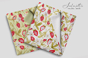 Strawberry seamless pattern, a Pattern Graphic by SirenaArt (Thumbnail 8 of 11)