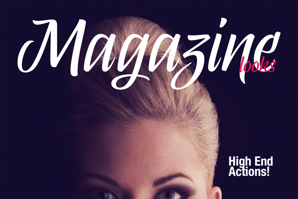 Magazine Looks Action Bundle preview 5
