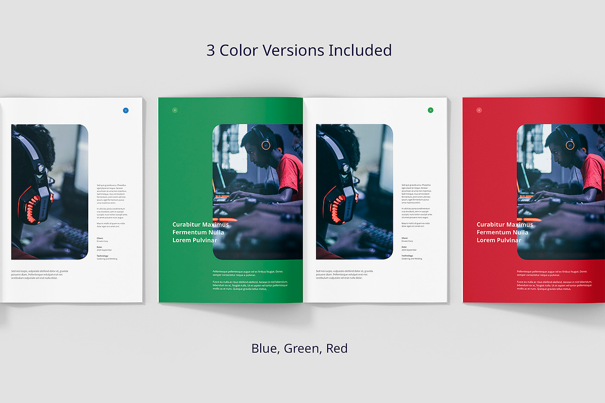 IT Service Personal Portfolio Canva, a Brochure Template by artbart (Photo 6 of 6)