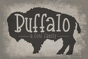 Buffalo- Font Family