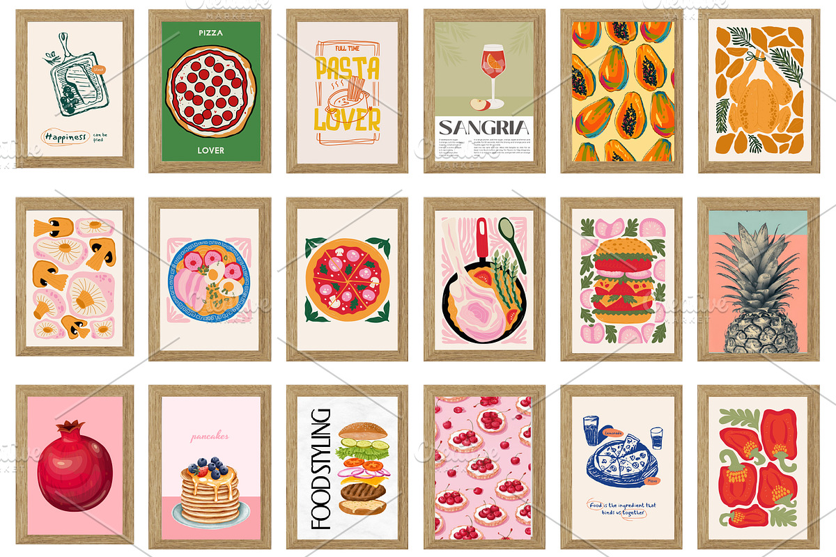 Kitchen WallArt Bundle,Kitchen print, a Wallpaper Photo by Chipshpow Graphics (Photo 9 of 10)