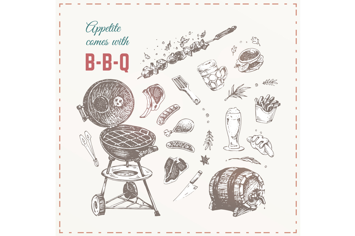 Hand-drawn Cooking and Food Icons, a Decorative Illustration by Margo Miller (Photo 43 of 48)