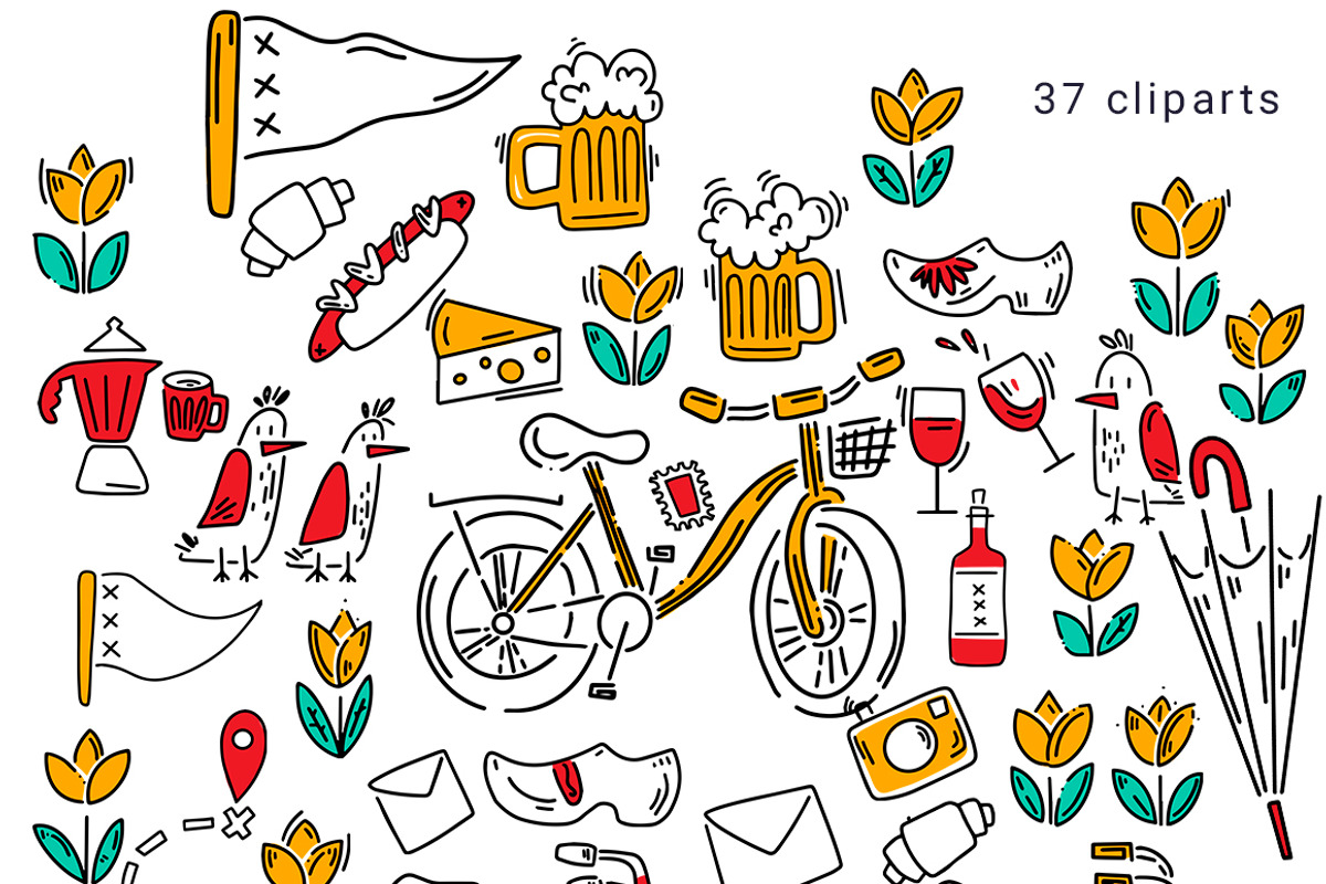 Welcome to Amsterdam!, an Illustration by Ja Polina ArtShop (Photo 7 of 13)