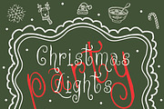 Whimsical Christmas Doodle Clipart, an Object Illustration by Amalia Calligraphy (Thumbnail 5 of 9)