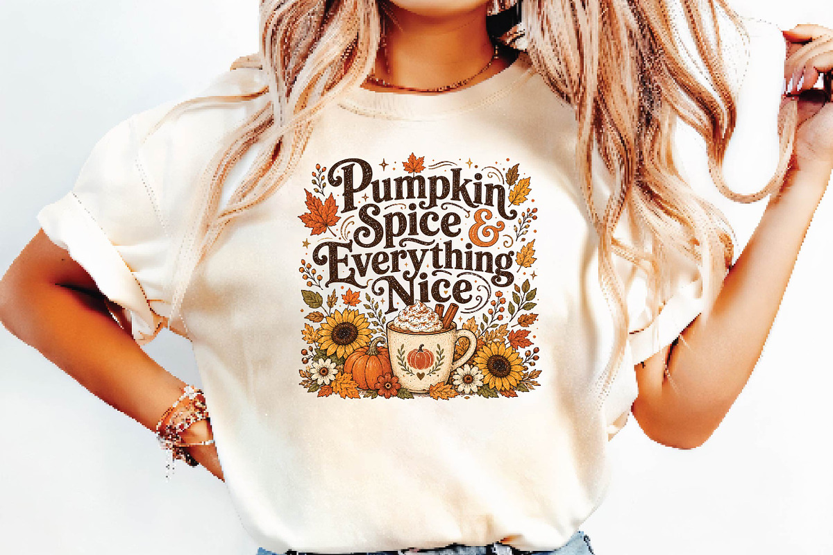 Cozy Fall Sublimation PNG, a Seasonal Illustration by DreamPrint404 (Photo 6 of 6)