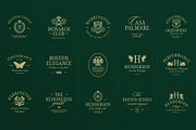 Old Money Vintage Logo Collection, a Branding & Logo Template by Vasya Kobelev (Thumbnail 7 of 17)