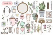 Mori Girl doodles., an Illustration by Sentimental postman (Thumbnail 6 of 18)