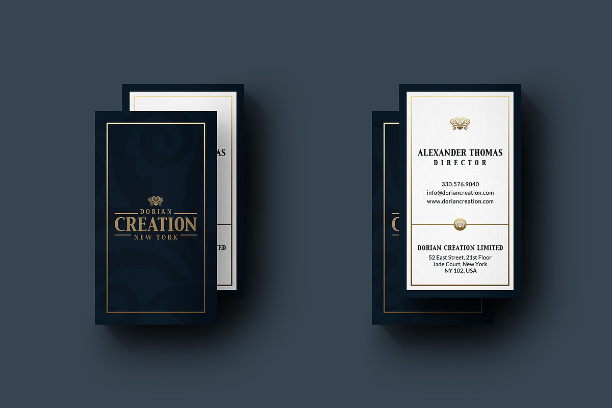 Elegant Business Card, a Business Card Template by Marvel (Photo 1 of 4)