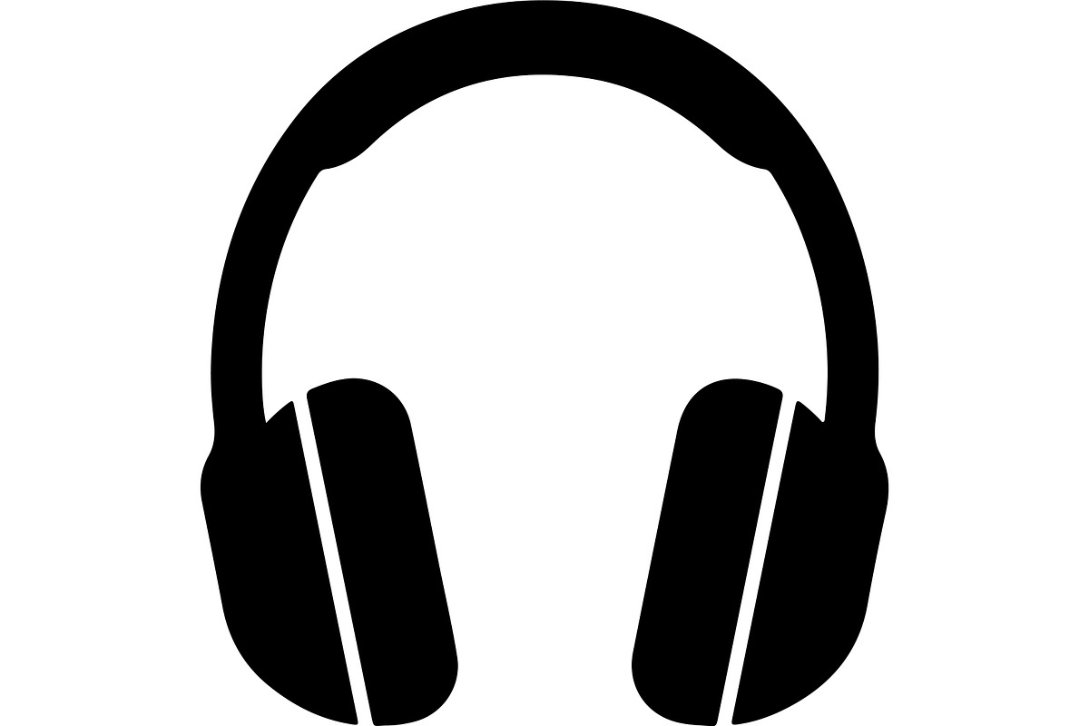 Headphone & Headset Vector Icons, a Technology Illustration by abu67222 (Photo 2 of 9)