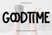 GoodTime, a Script Font by InermediaSTUDIO (Thumbnail 1 of 7)