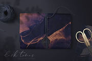 Gold Alcohol Ink & Galaxy Background, a Texture Graphic by by creative paper (Thumbnail 3 of 18)