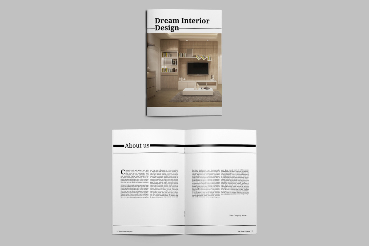 Interior Magazine, a Magazine Template by Teweka Template (Photo 6 of 9)