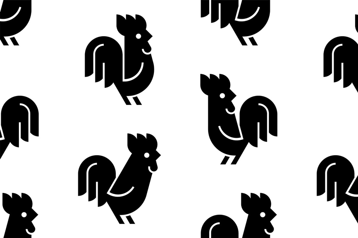 Rooster Logo, a Graphic by NataliiaVolyk (Photo 6 of 6)