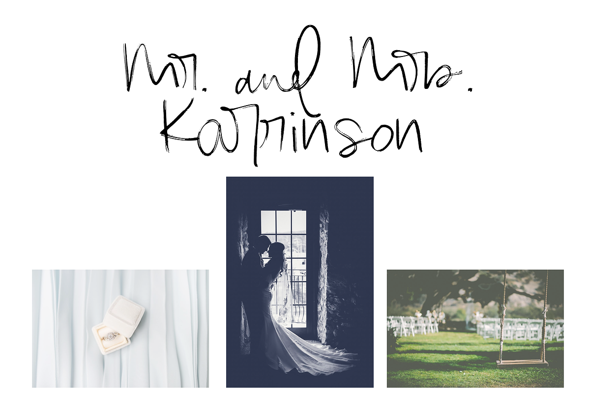 Karrilee - Handwritten Brush Font, a Script Font by KA Designs (Photo 13 of 24)