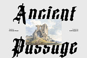 CS Ruslan Drawn, a Blackletter Font by Craft Supply Co. (Thumbnail 6 of 8)