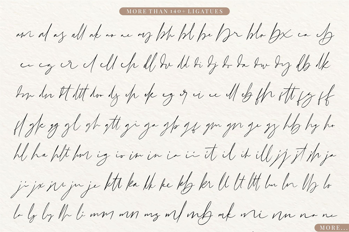 Dutchly - Modern Handwritten, a Script Font by Good Java Studio (Photo 11 of 11)