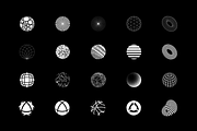 100 Circles & Spheres, an Icon by kloroform (Thumbnail 7 of 11)