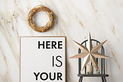30 CHRISTMAS MOCKUPS. MEGABUNDLE, a Print Template by FilL239 (Thumbnail 29 of 31)