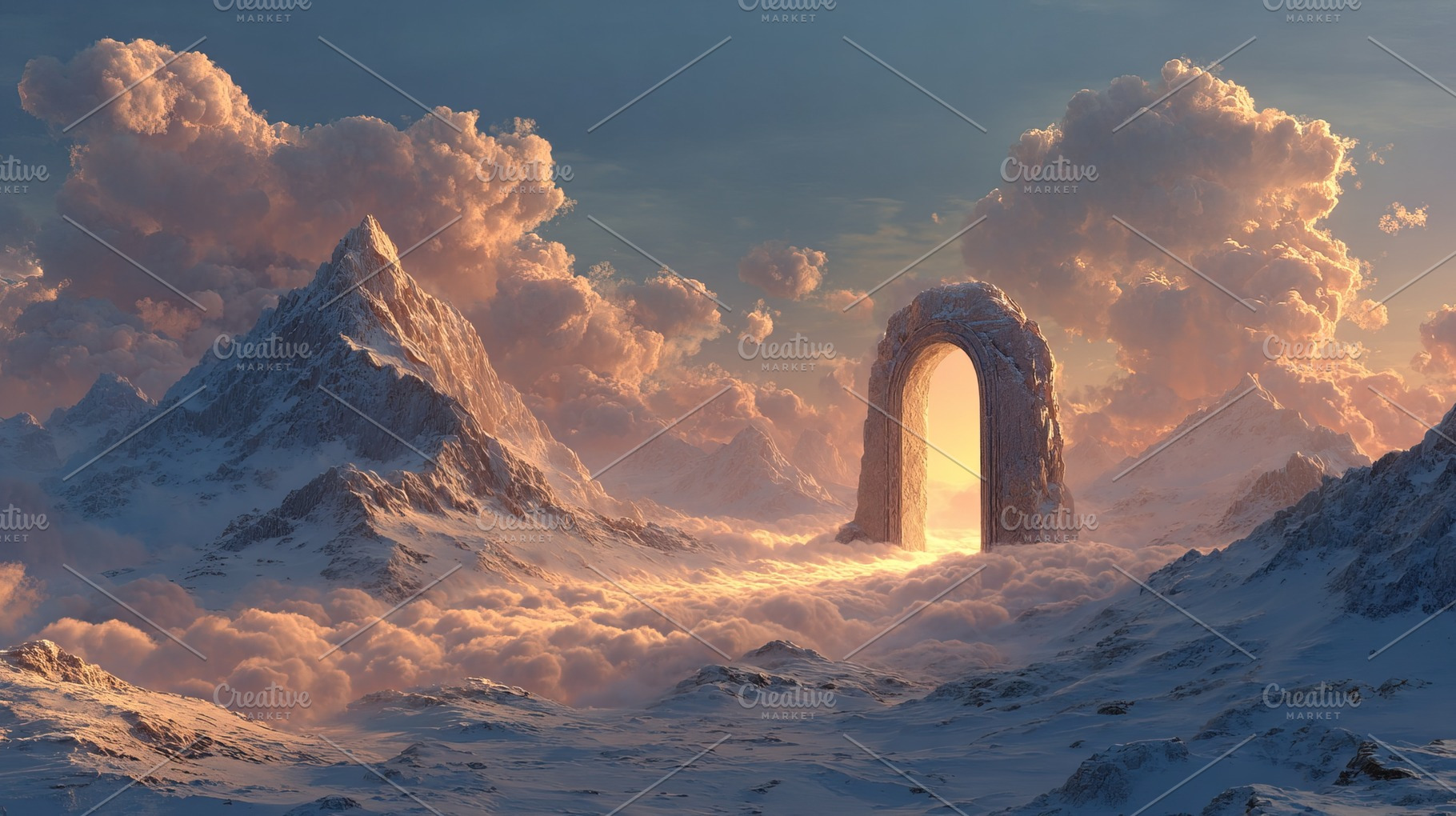 Mystical Mountain Gateway, a Nature Photo by Ales Munt