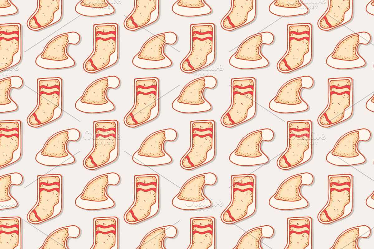 Vector cookies set + bonus, a Decorative Illustration by Zhemchuzhina (Photo 4 of 11)