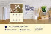 2025 CALENDAR CANVA TEMPLATE, a Stationery Template by The Little Lily Studio (Thumbnail 5 of 5)