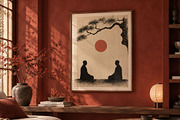 Zen Japanese Wall Art Prints, a Decorative Illustration by Selenique Studio (Thumbnail 8 of 12)