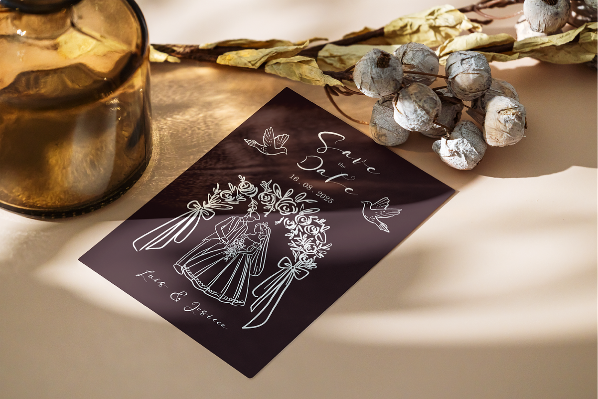 Wedding Vintage, an Illustration by HunEyy (Photo 8 of 9)