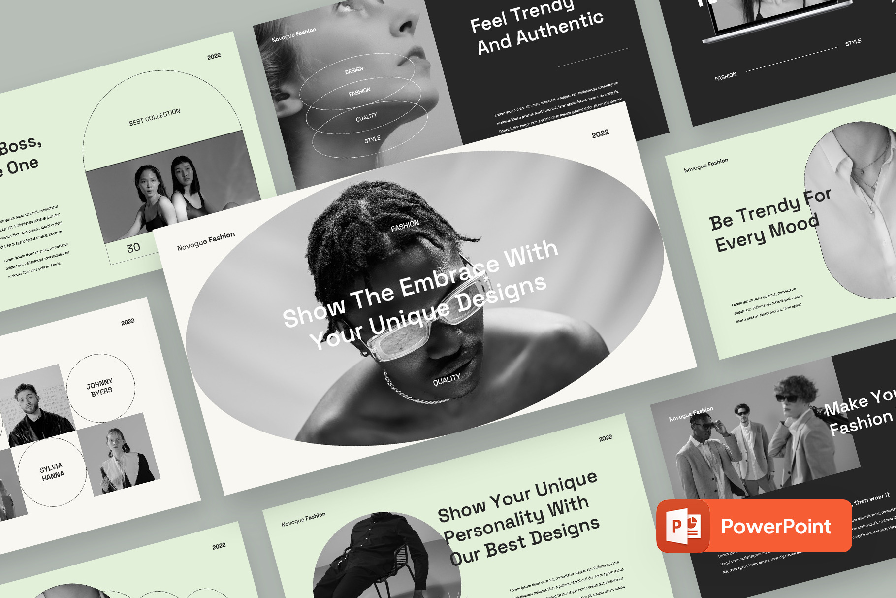 NOVOGUE - Powerpoint Template, a Presentation Template by rgbryand