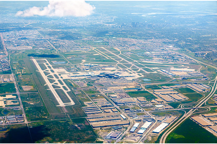 Calgary International Airport seen, a Transportation Photo by Leonid Andronov