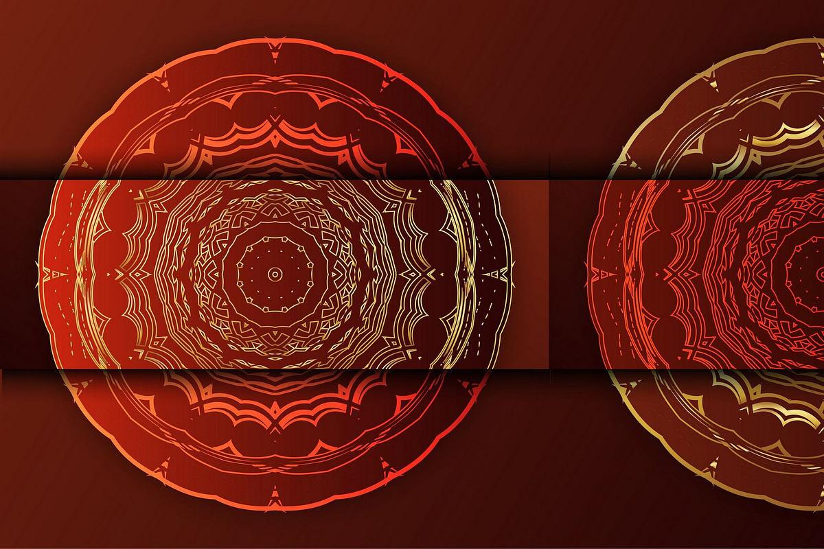 Mandala Vector Pattern Graphics Pack, a Background Graphic by NJ Himel (Photo 83 of 91)