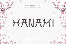 HANAMI – Elegant Japanese Font