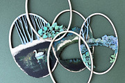 Layered Swan Forest SVG File, an Object Graphic by HelloWood (Thumbnail 3 of 4)