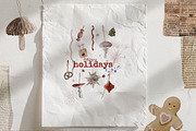 SALE Christmas decor Hand drawing, a Decorative Illustration by 60secondsArt (Thumbnail 10 of 10)