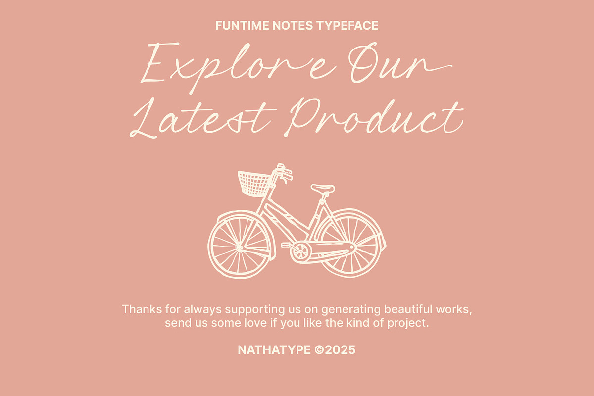 Funtime Notes, a Script Font by Nathatype (Photo 12 of 12)