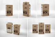 Paper Oatmeal Box Packaging Mockup, a Cups & Container Mockup by INCDesign (Thumbnail 12 of 14)