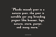 Woods Misoeh - Nature Font, a Sans Serif Font by Iqsiart Studio (Thumbnail 4 of 7)