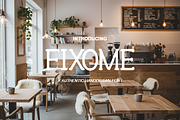 Fixome - Modern Elegant Sans Serif F, a Font by Astuti Studio (Thumbnail 1 of 16)