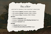 The Editor Template Bundle, a Social Media Template by The Flossy Finch (Thumbnail 2 of 11)